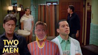 Minicut Funny Moments From Season 7 Two And A Half Men