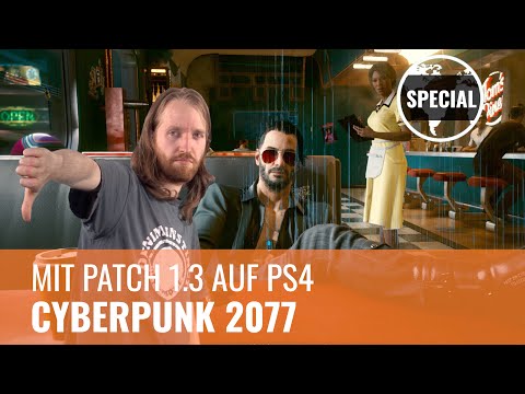 Cyberpunk 2077: Auf PS4 und Xbox One auch mit Patch 1.3 ein Trauerspiel (GERMAN)