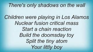 Watch Saxon Shadows On The Wall video