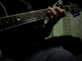 月灯りふんわり落ちてくる夜(Soft moonlight night) on guitar