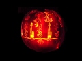 Carved Dance Pumpkin