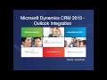 Outlook Integration with Microsoft Dynamics CRM 2013 (Part I)