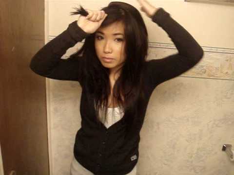 How to cut and style bangs like Hanh with regular scissors