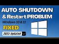 How To Fix Auto Shutdown/Restart Problem On Windows 10/11 In 2023