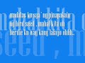 don`t touch my birdie w/ LYRICS