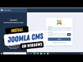 How to Install Joomla on Windows 10 | 11