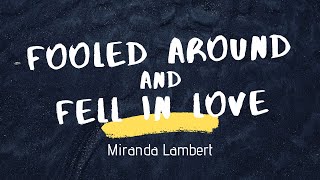Watch Miranda Lambert Fooled Around And Fell In Love feat Maren Morris Elle King Ashley Mcbryde Tenille Townes  Caylee Hammack video