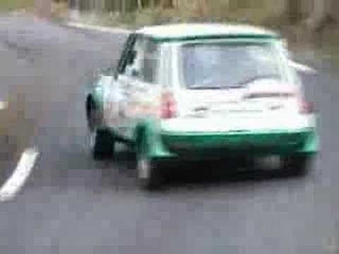 Renault 5 8 11 Turbo Rally Car Crashes