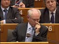 Who are you Mr President? Nigel Farage asks Van Rompuy