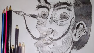 Salvador Dali Comics Character