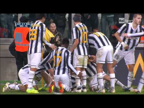 Marchisio gol - Juventus - Bologna 2 - 1 Coppa Italia
