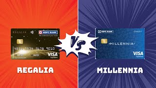 Hdfc Bank Regalia Vs Millennia Credit Card - Which Saves You More?