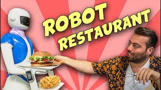 Türkiye'nin İlk Robot Restoranına Gidip Ne Varsa Yedim!