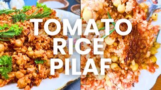 Deliciously Easy Tomato Rice Pilaf Recipe