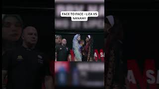 Face To Face - Liza Vs Nanami Konferencja Fame Mma Friday Arena