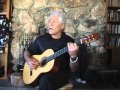 SOMEWHERE OVER THE RAINBOW - acoustic guitar cover with vocals - by Greg (guitar) Case