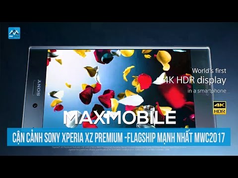 Cận cảnh Sony Xperia XZ Premium -flagship mạnh nhất MWC2017