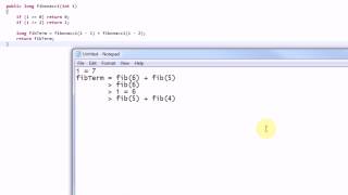 Learning Java: Part 24: Recursion and the Fibonacci Sequence Learning Java: Part 24: Recursion and the Fibonacci Sequence