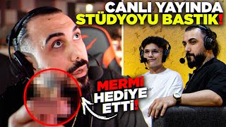 Sasukeyle Stüdyoyu Bastik İzleyi̇ci̇lerle Büyük Buluşma Gerçek Mermi̇ Hedi̇ye Etti̇