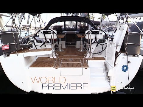 2019 Hanse 508 Sailing Yacht - Deck and Interior Walkaround - Debut at 2018 Cannes Yachting Festival
