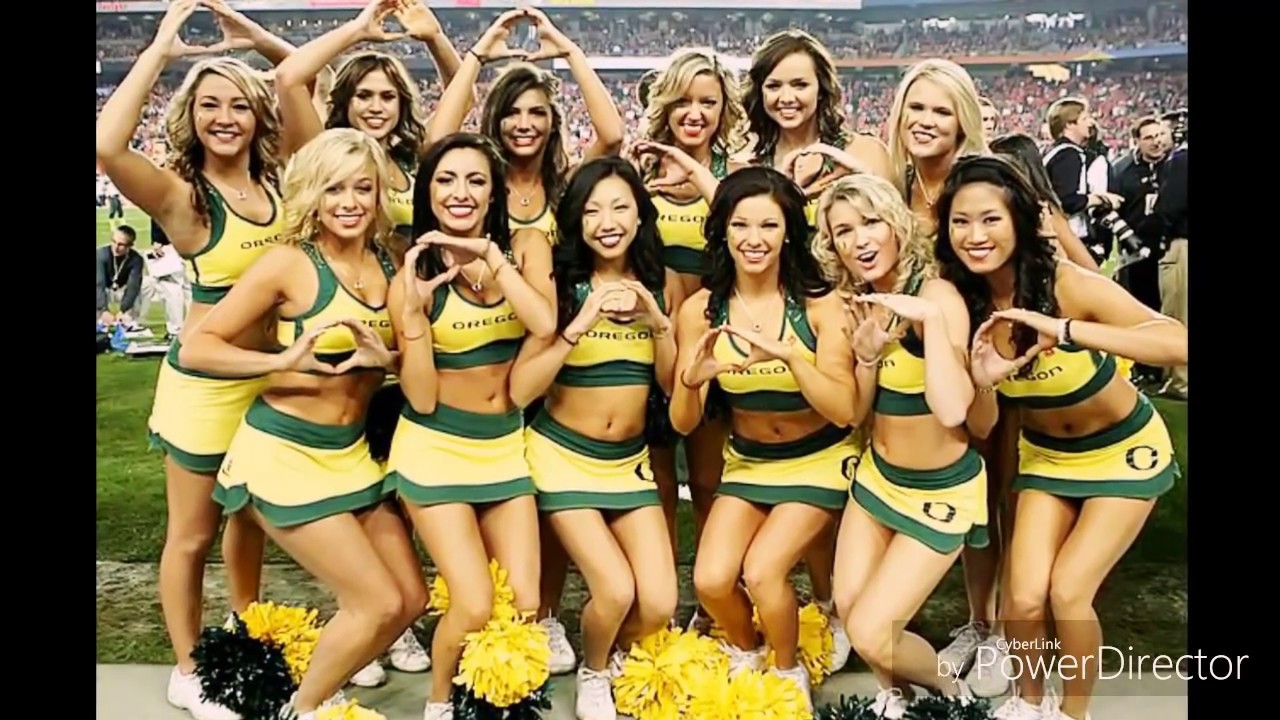 College cheerleader orgy