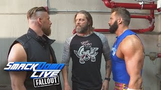 Edge reunites with The Edgeheads: SmackDown LIVE Fallout, Nov. 15, 2016