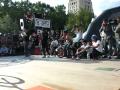 1/4 final pro BMX Flat FISE 2010_Matthias Dandois VS Adam Kun