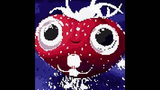 Cloudy With A Chance Of Meatballs 2 - Barry The Strawberry 8-Bit Sandbox Drawing