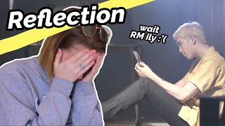 RM please love yourself 😢 ✰ Reflection - RM ✰ BTS Wings Short Film reaction + St