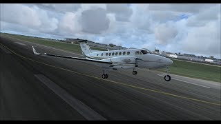 Fsx Fscloud Trying Out The King Air 350I Test Stream Ger Eng
