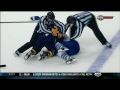 Patrick Kaleta vs Troy Bodie fight Toronto Maple Leafs vs Buffalo Sabres 9/21/13 NHL Hockey