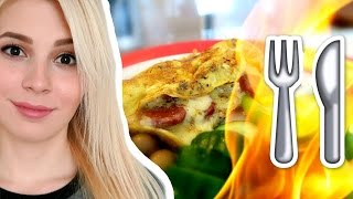 Nükleer Sucuklu Yumurta Yapimi