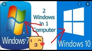 2 profile in 1 PC in windows 7/8/10.
