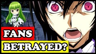 Did Code Geass BETRAY its fans?? (Sequel Fukkatsu no Lelouch Release Date February 2019, but no R3)