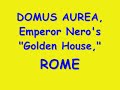 Nero's golden house, domus aurea, rome - youtube