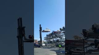 Boat Lifting - Dry Stack In Marinas - Easy Boat Storage