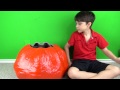 Giant Pumpkin Surprise, Angry Birds Transformers, Surprise Eggs, Angry Birds Mash 'ems