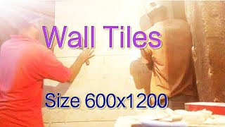 How to wall tiles install size 2X4