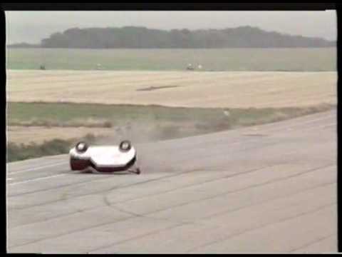 158 VW GOLF GTI world record attempt roll over stunt 1980's