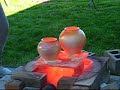 Raku firing process