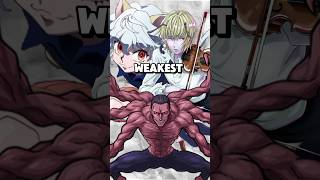 Who Is The Weakest In Meruems Royal Guards