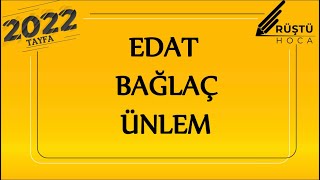 28) Sözcük Türleri / Edat, Bağlaç, Ünlem / RÜŞTÜ HOCA