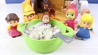 Masha Dondurma Yapıyor Heidi Peter Clara Ve Abla Maşa Dondurma Yiyor Çizgi Film 