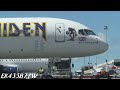 Iron Maiden (Astraeus Airlines) B757-2Q8 - Brisbane International Airport [BNE] - 25/02/2011