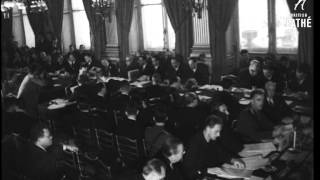 16 Nations Conference To Sign Marshall Aid Doent Aka Marshall Plan Signed 1949