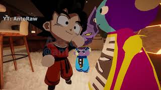 Navidad Con Zenosama El Universo Depende De Un Regalo - Parte 1 Goku Y Los Vaporeon