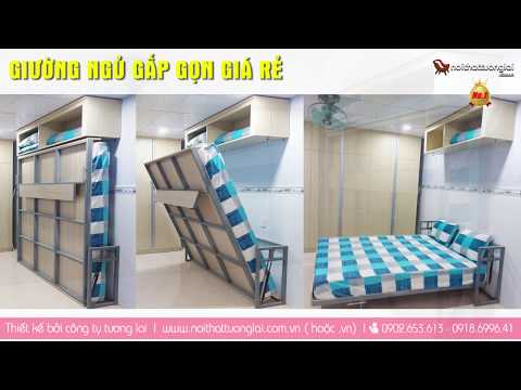 GIƯỜNG NGỦ THÔNG MINH GIÁ RẺ - GIƯỜNG NGỦ TIẾT KIỆM DIỆN TÍCH
