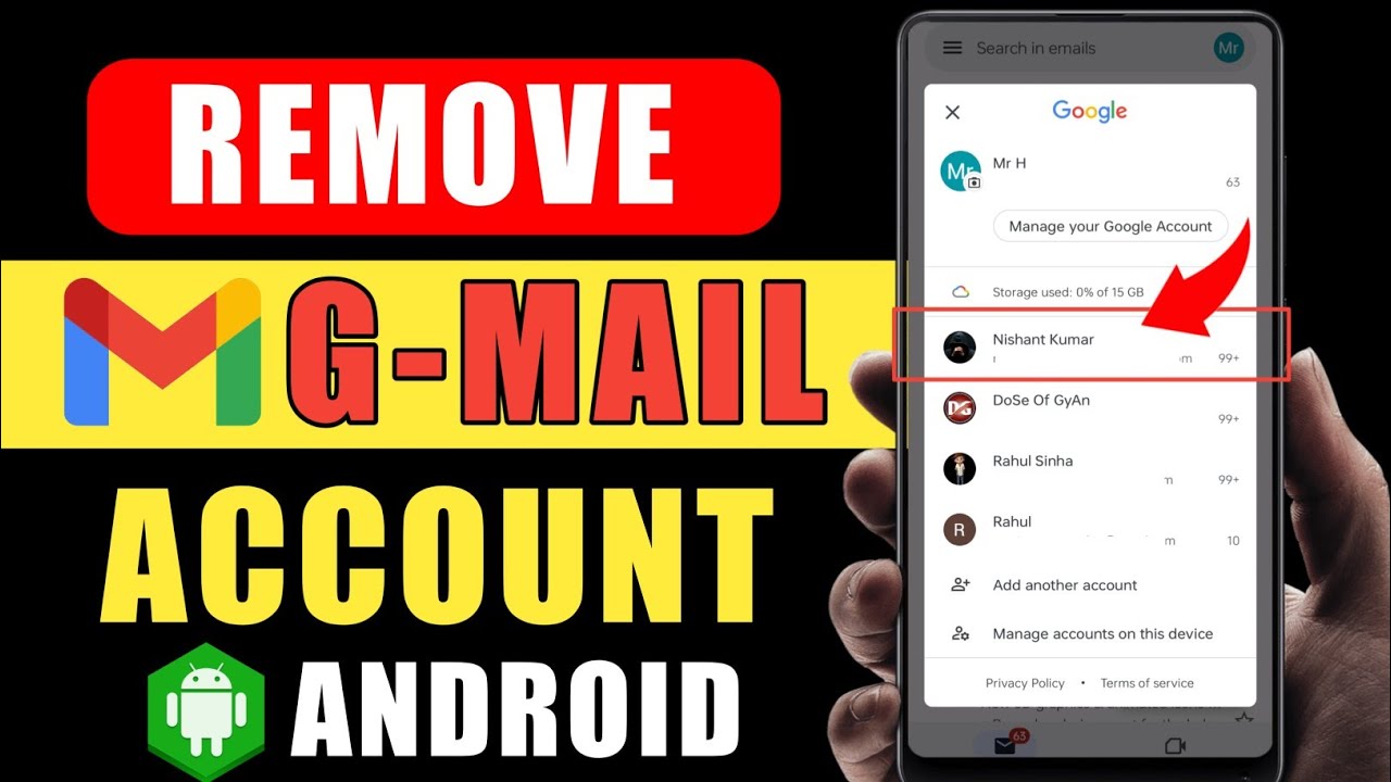 Google account kaise Remove kare,How to remove Gmail Google account kaise Remove kare,How to remove Gmail