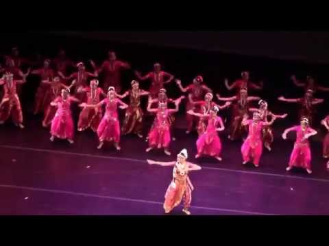 Opening dance by Kalashri School of Arts at Hemamalinis Durga...