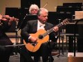 Angel Romero playing Malapanis Guitar in concert A. Vavaldi guitar concerto in D